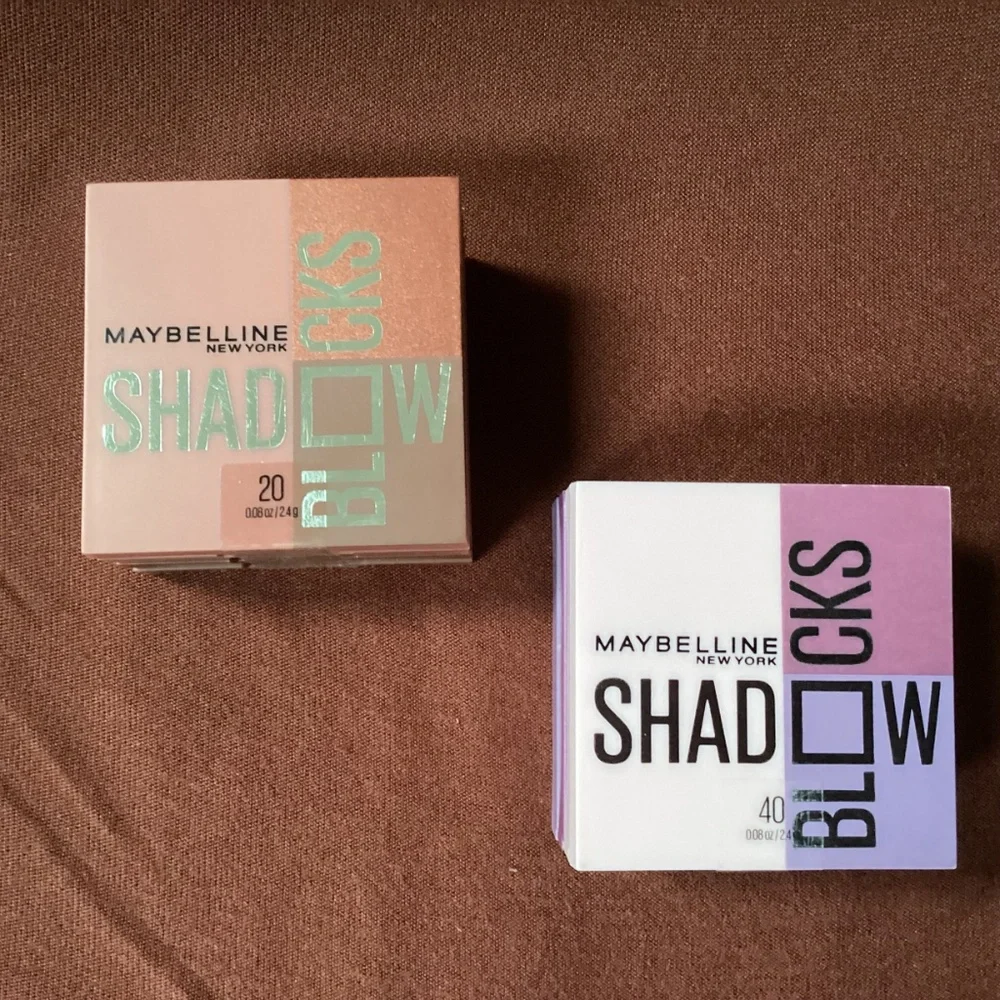 Maybelline New York Shadow Blocks 20 & 40 NEW
